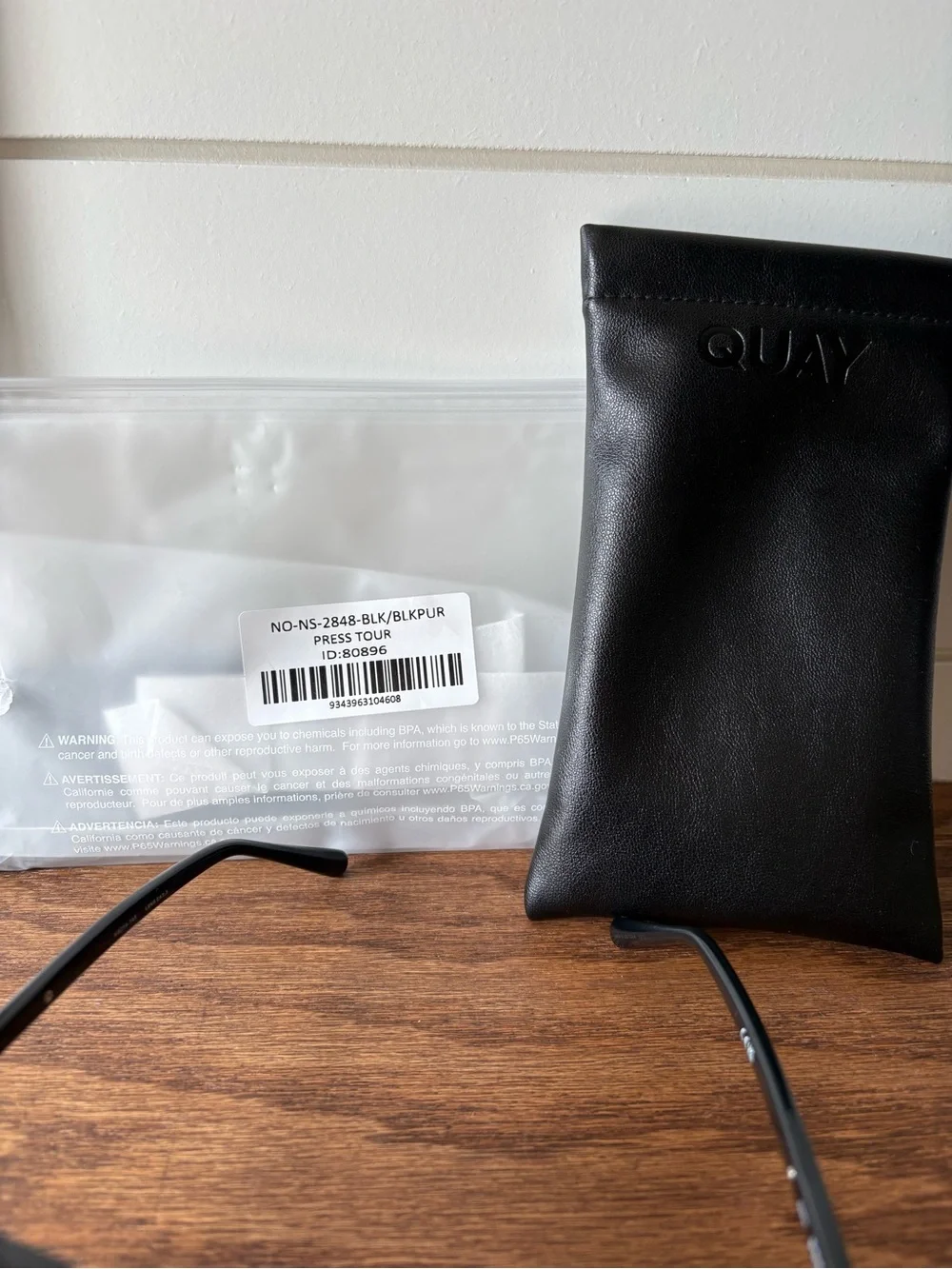 Quay Australia Black Presstour